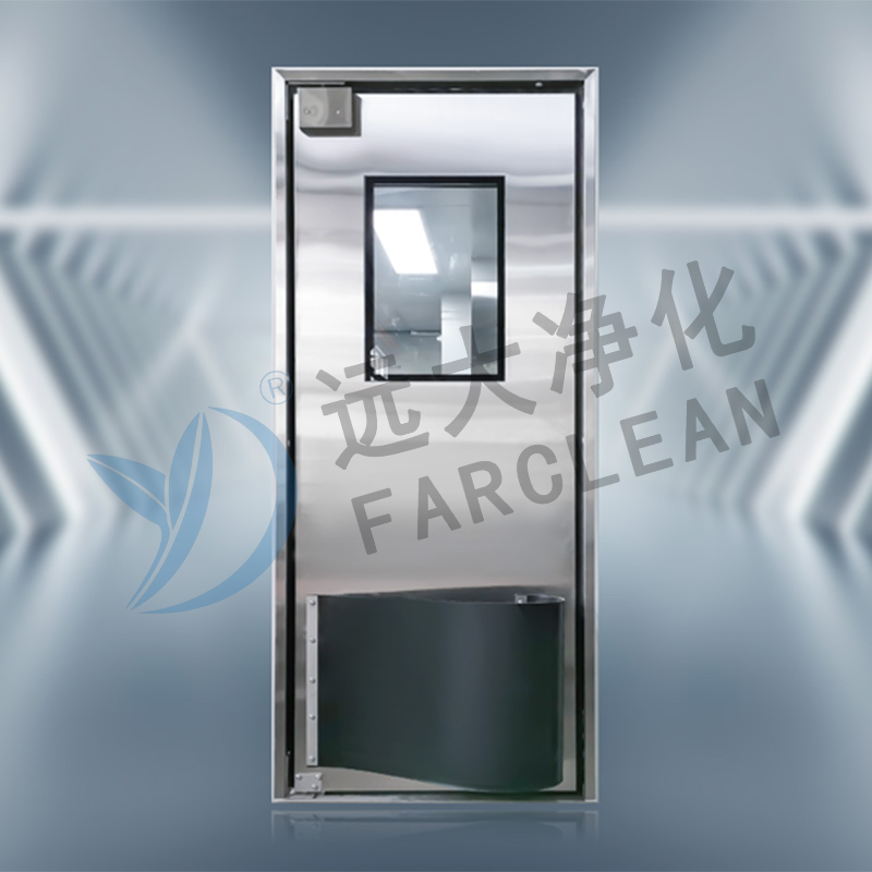 Porte de circulation/impact en acier inoxydable