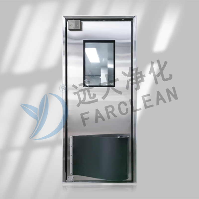 Porte de circulation/impact en acier inoxydable